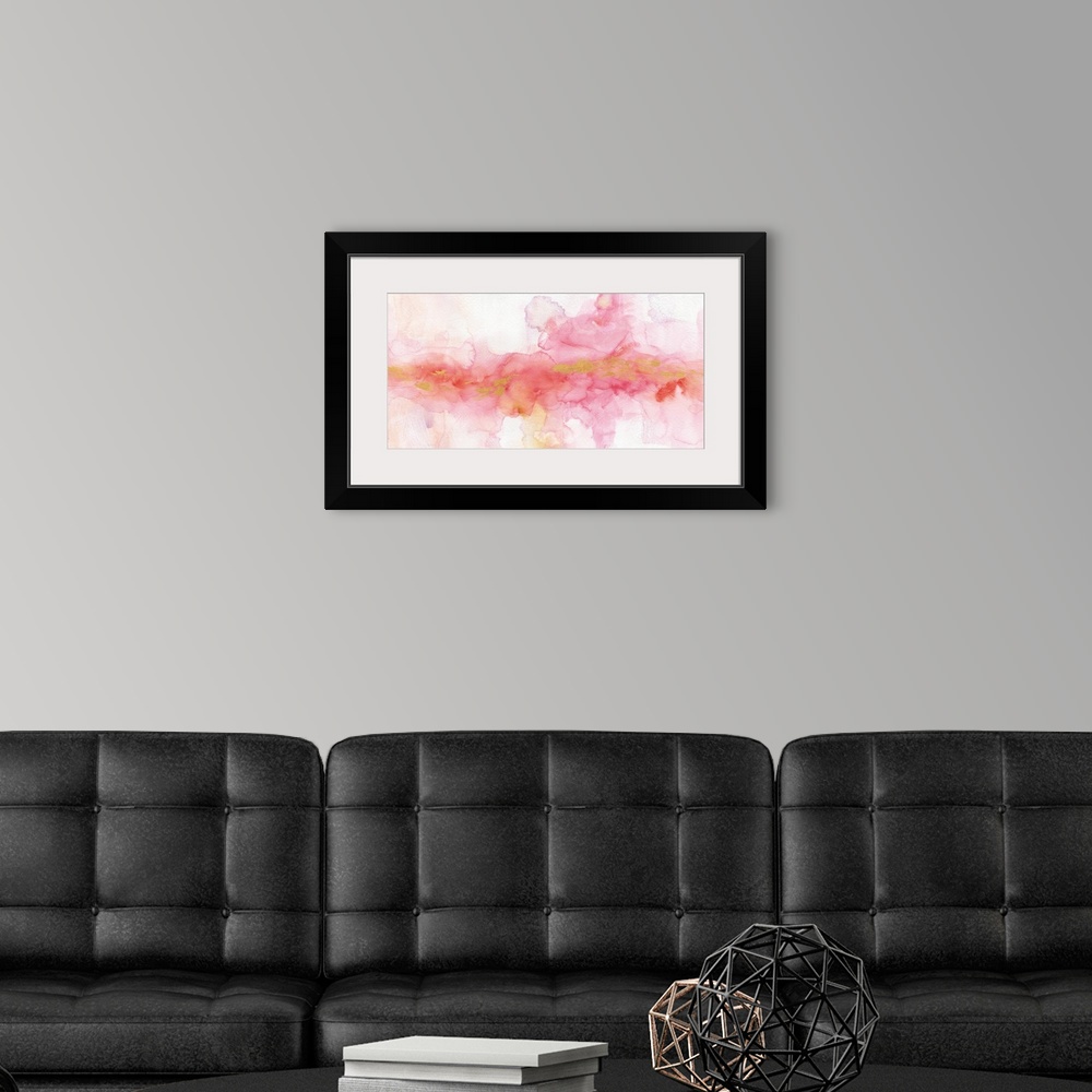 A modern room featuring Rainbow Seeds Abstract Gold