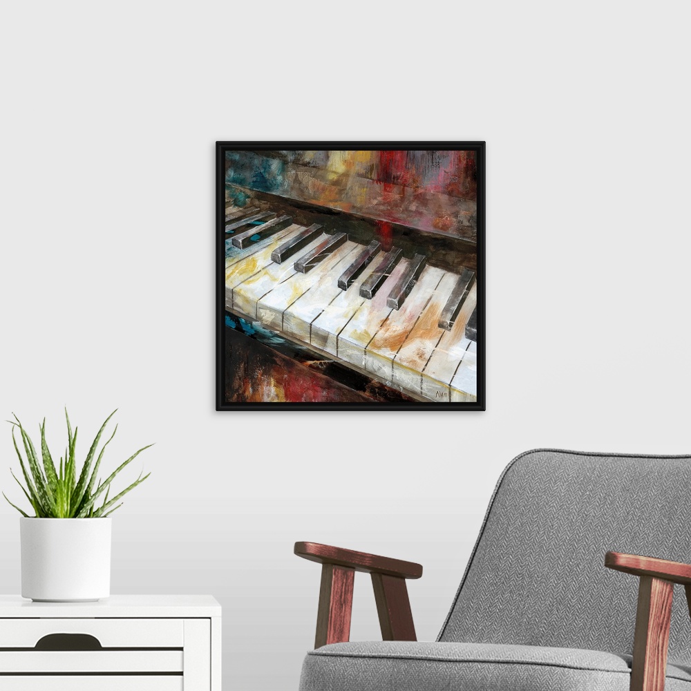 A modern room featuring My Piano