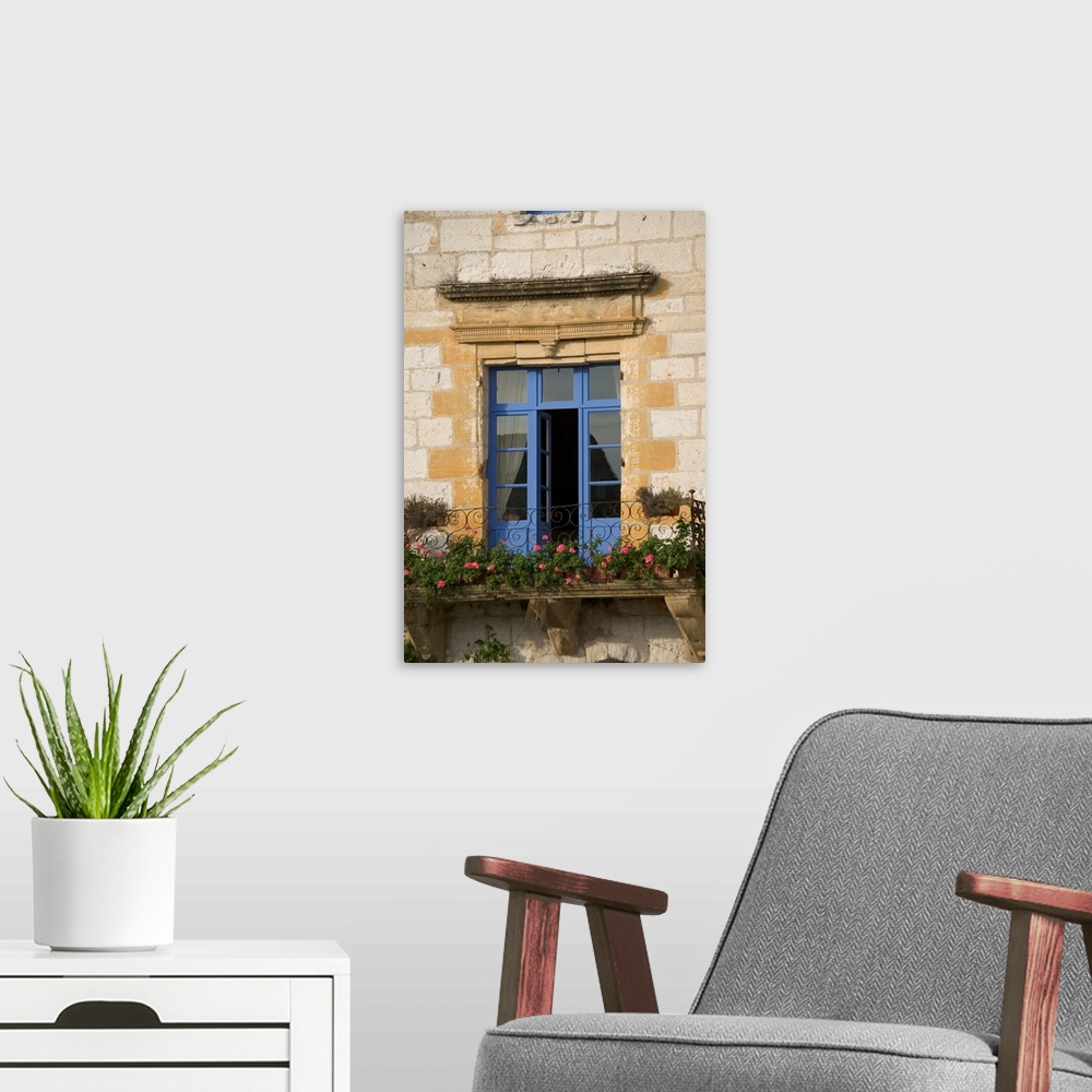 A modern room featuring Architecture detail, Place des Corniers, Montpazier, Dordogne, Perigord, France.  A bastide or fo...