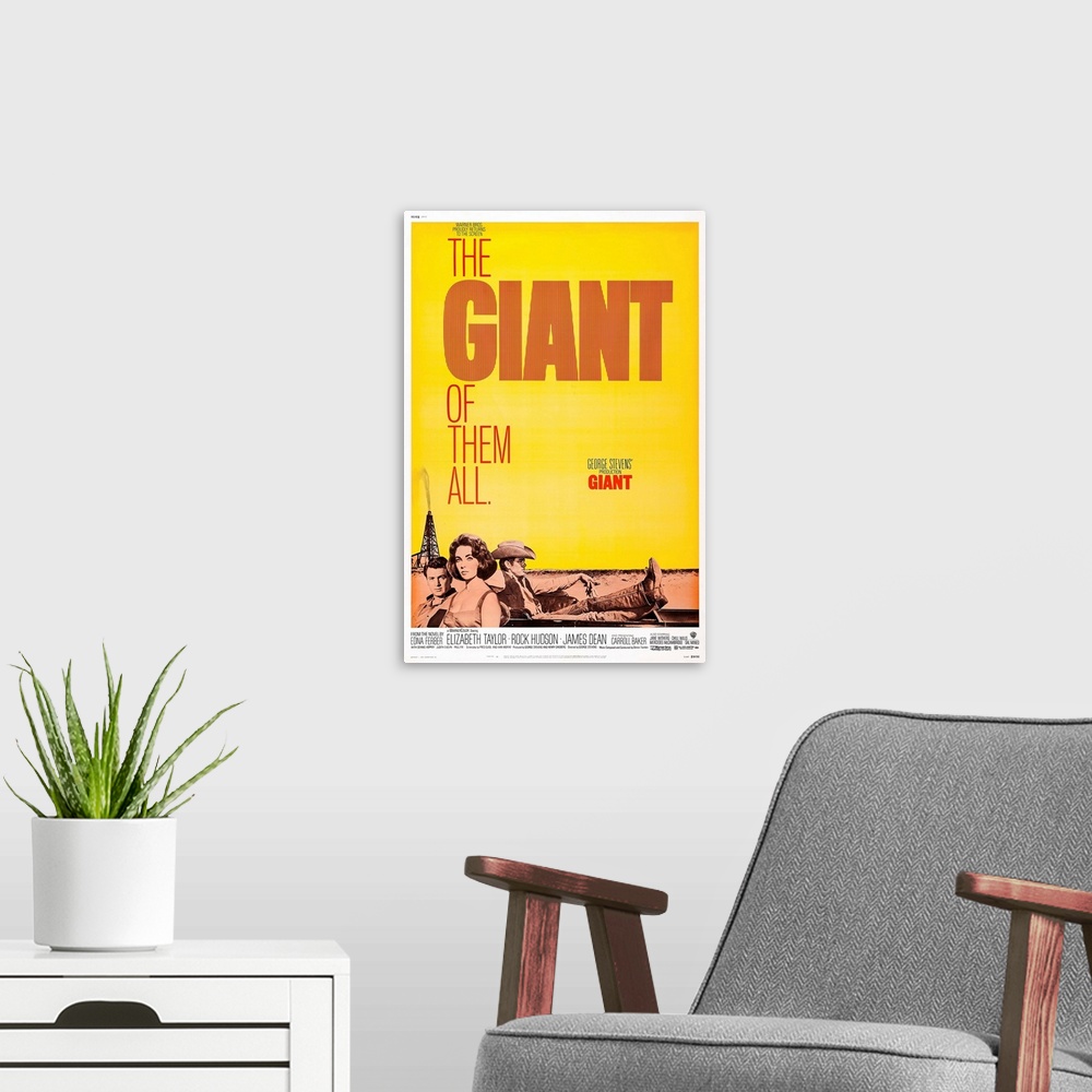 A modern room featuring Giant