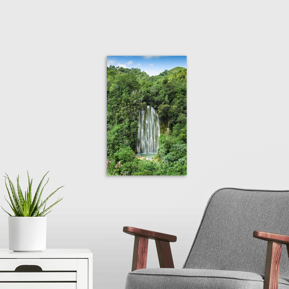 A modern room featuring Dominican Republic, Eastern Peninsula De Samana, El Limon Waterfall