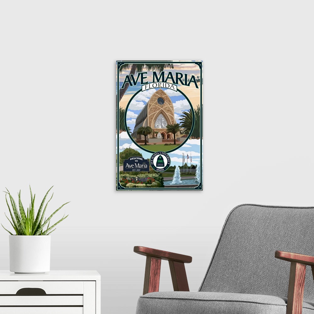 A modern room featuring Ave Maria, Florida, Montage