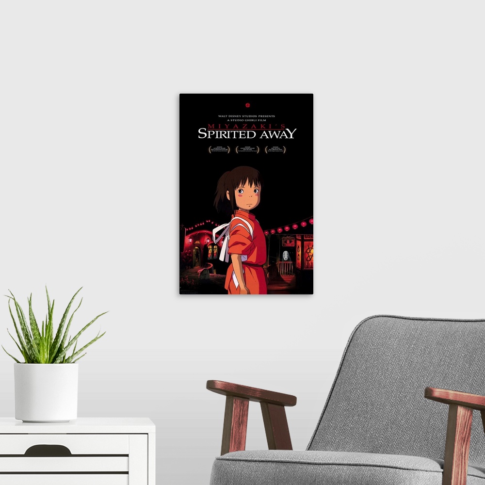 A modern room featuring In the middle of her family's move to the suburbs, a sullen 10-year-old girl wanders into a world...
