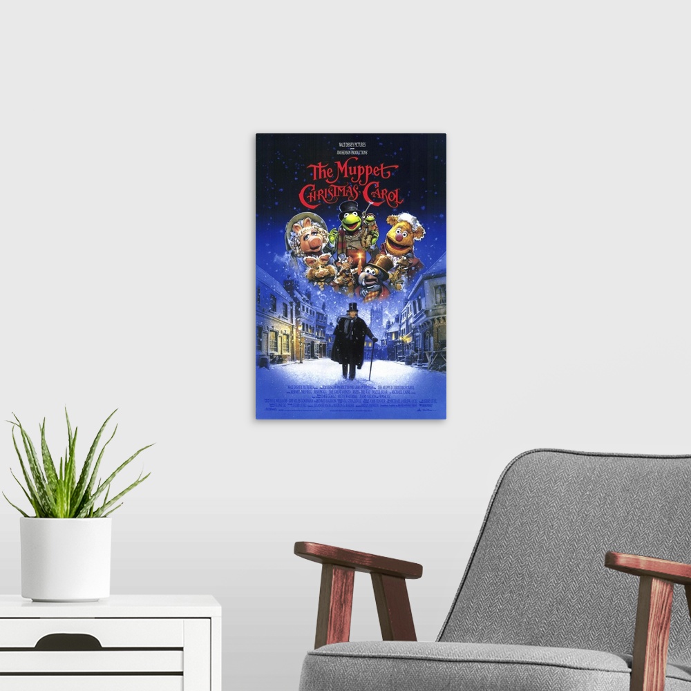 A modern room featuring Christmas classic features all the muppet favorites together and in Victorian garb. Storyline is ...