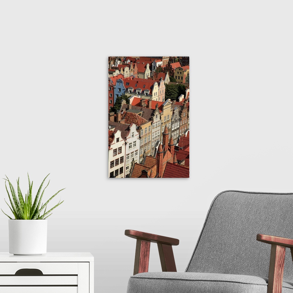 A modern room featuring Old Town of Gdansk, Gdansk, Pomerania, Poland