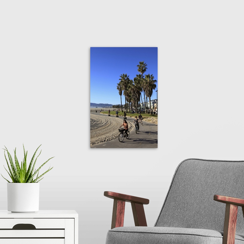 A modern room featuring Venice Beach, Los Angeles, California, United States of America, North America