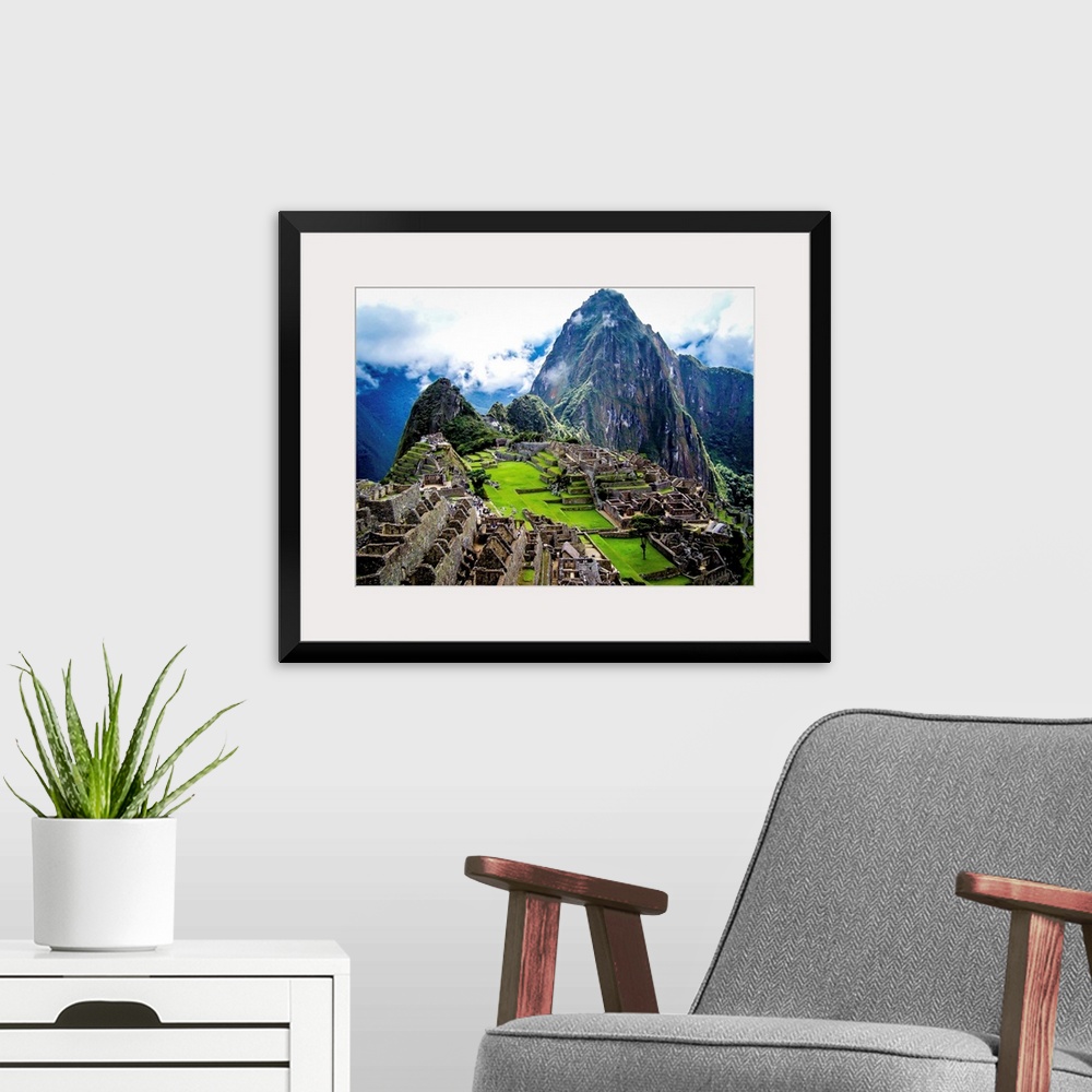A modern room featuring Machu Picchu is believed to have been the private estate of the 15th-century Incan emperor Pachac...
