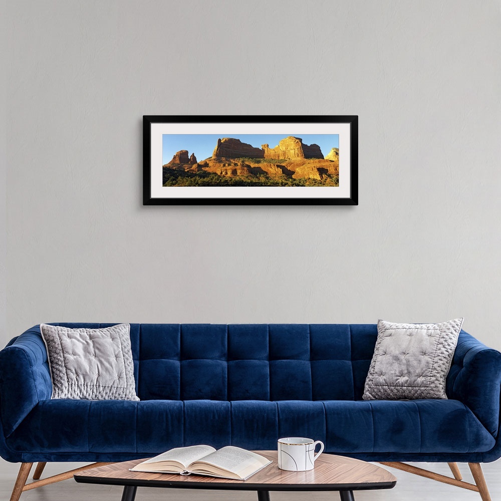 A modern room featuring Mitten Ridge nr Sedona AZ