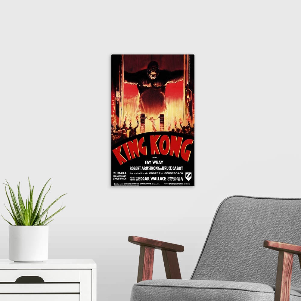 A modern room featuring King Kong Colored 14