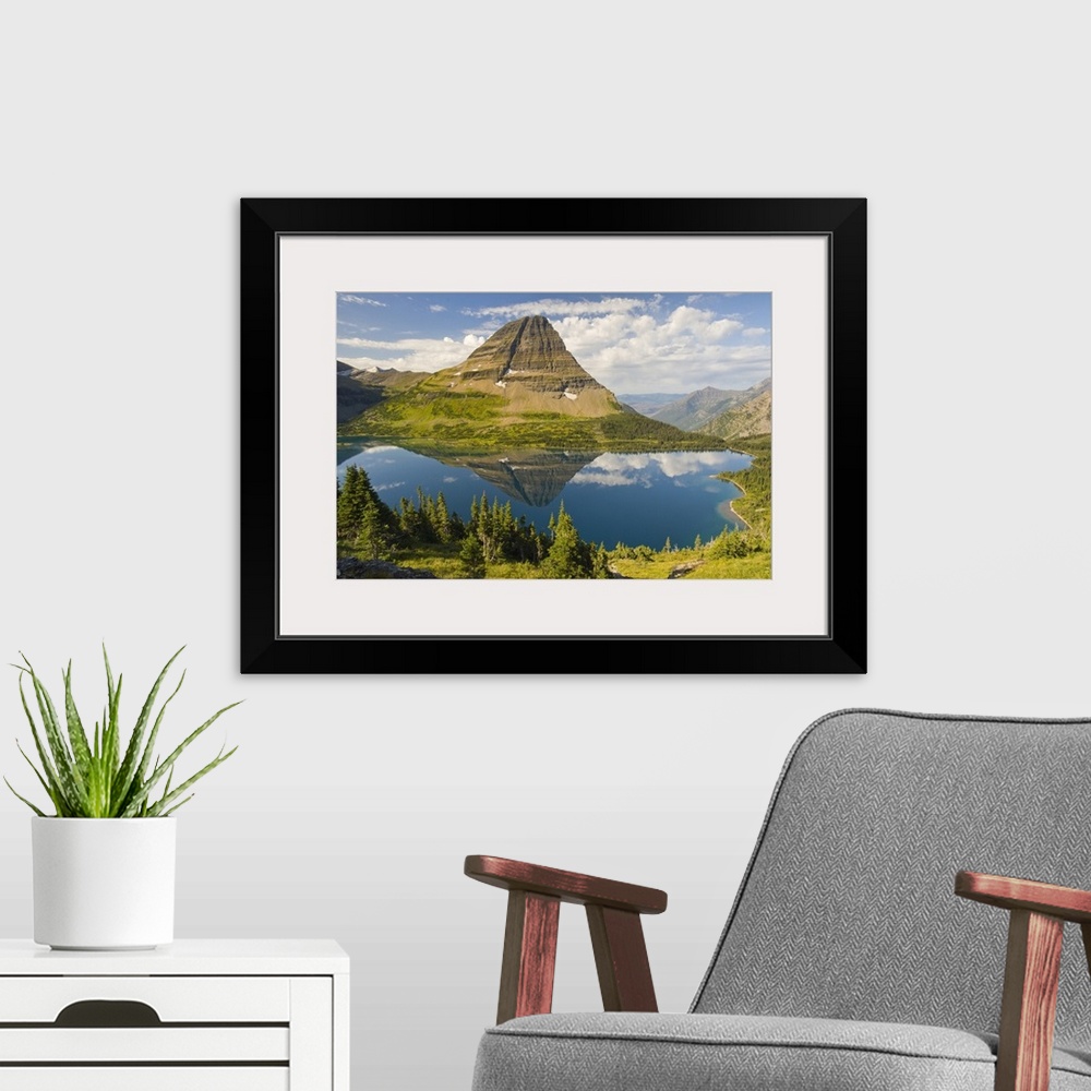 A modern room featuring Bearhat Mountain, Hidden Lake Trail, Glacier National Park, Montana