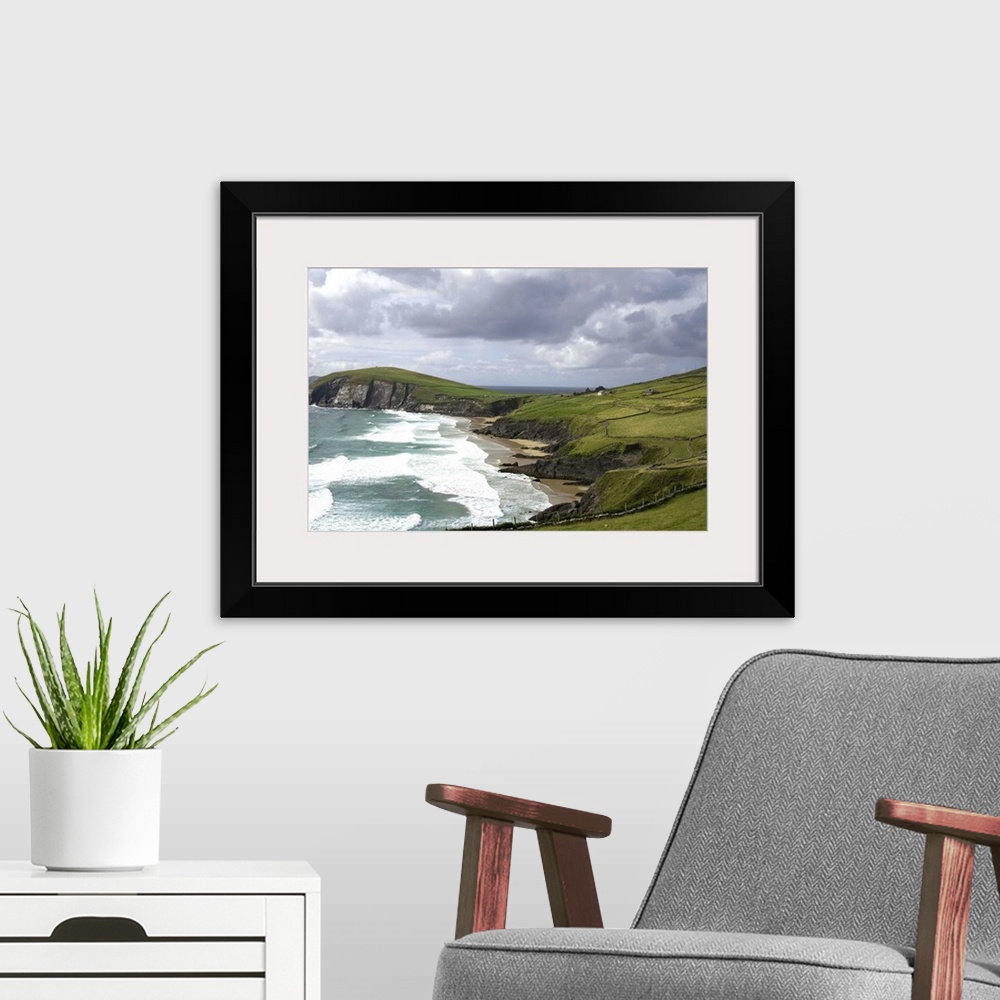 A modern room featuring IRELAND, Kerry, Dingle Peninsula. Slea Head.