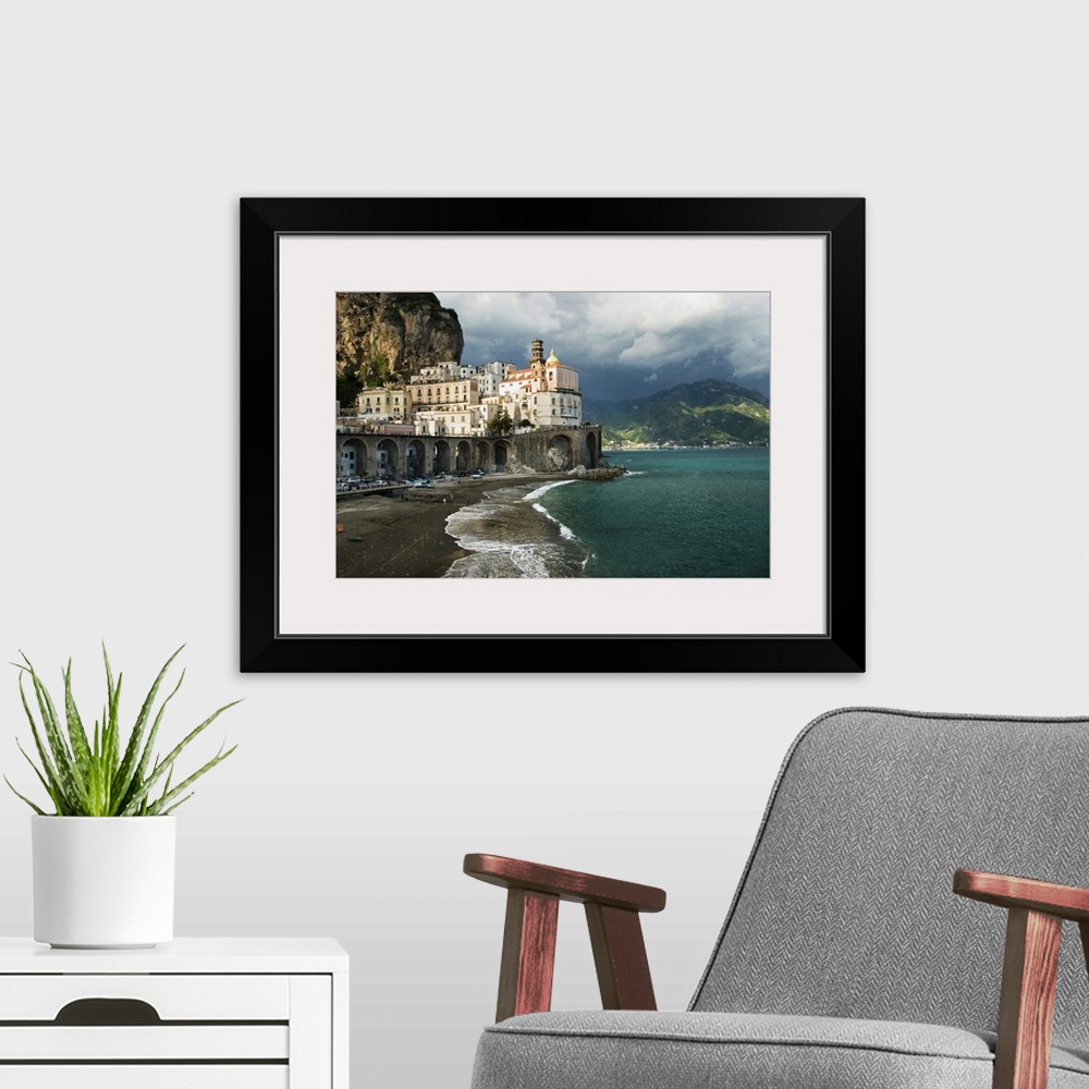 A modern room featuring Italy, Campania, Peninsula of Sorrento, Amalfi Coast, Salerno district