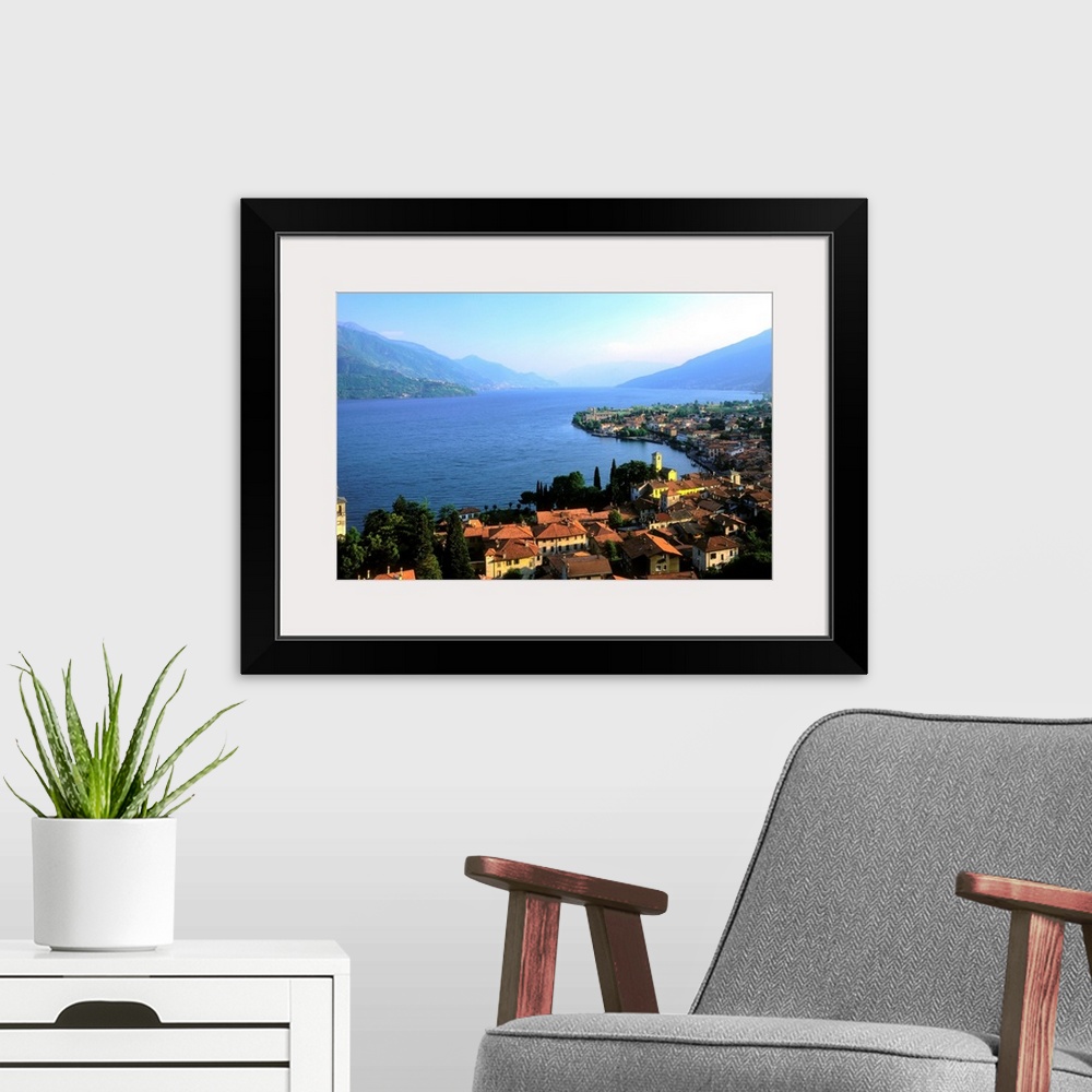 A modern room featuring Italy, Lake Como, Gravedona
