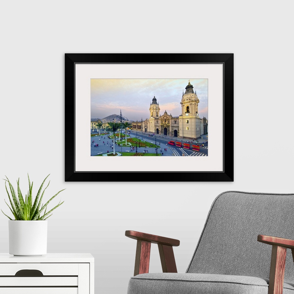 A modern room featuring Peru, Lima, Cathedral Of Lima, 16th Century, Plaza Mayor, Plaza de Armas, UNESCO World Heritage Site