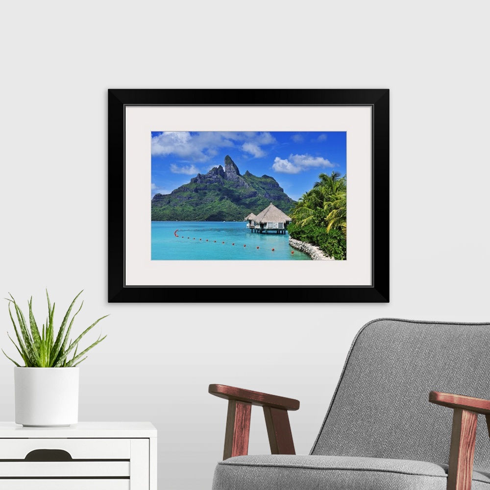 A modern room featuring Saint Regis Bora Bora Resort, Bora Bora, French Polynesia, South Seas PR