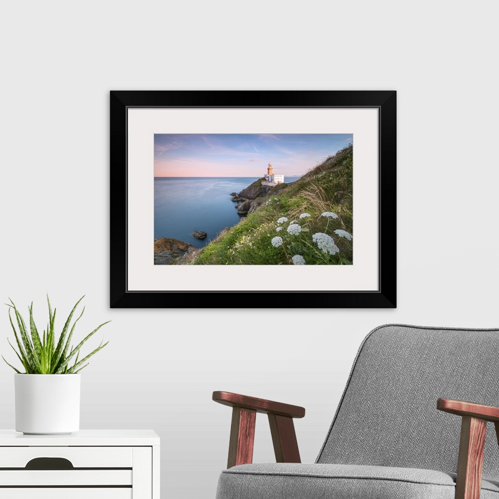 A modern room featuring Baily Lighthouse, Howth, County Dublin, Republic of Ireland, Europe