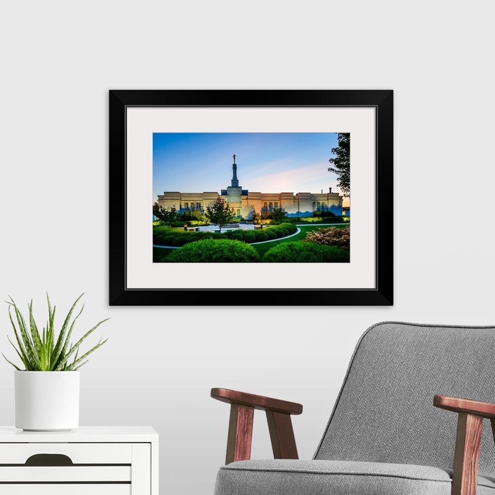 A modern room featuring The Spokane Washington Temple is the 59th operating temple and was dedicated in October 1998 by F...