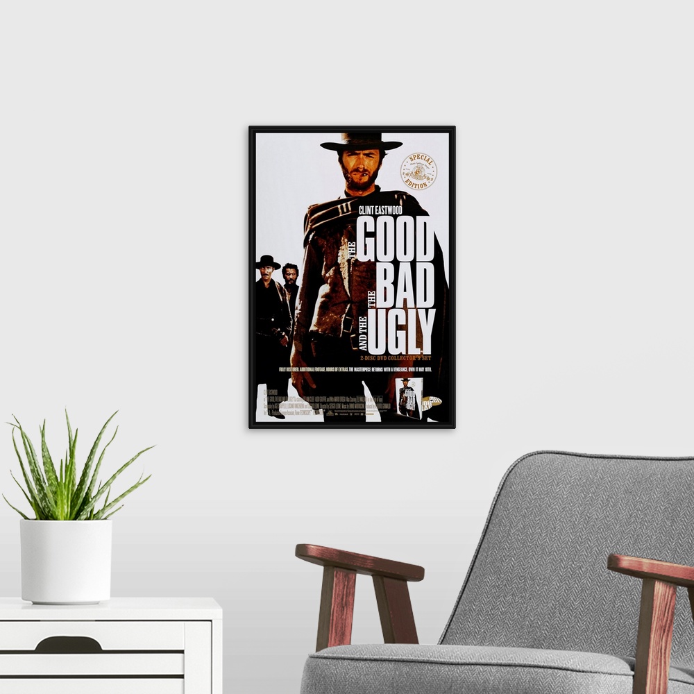 A modern room featuring Leone's grandiloquent, shambling tribute to the American Western. Set during the Civil War, it fo...
