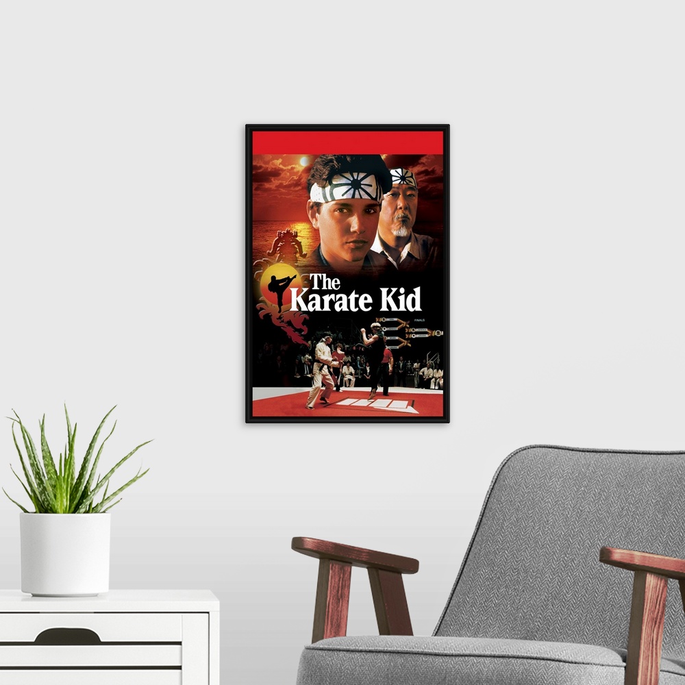 A modern room featuring A teenage boy finds out that Karate involves using more than your fists when a handyman agrees to...