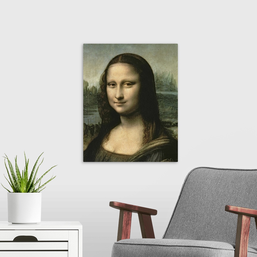 A modern room featuring Mona Lisa, c.1503 6