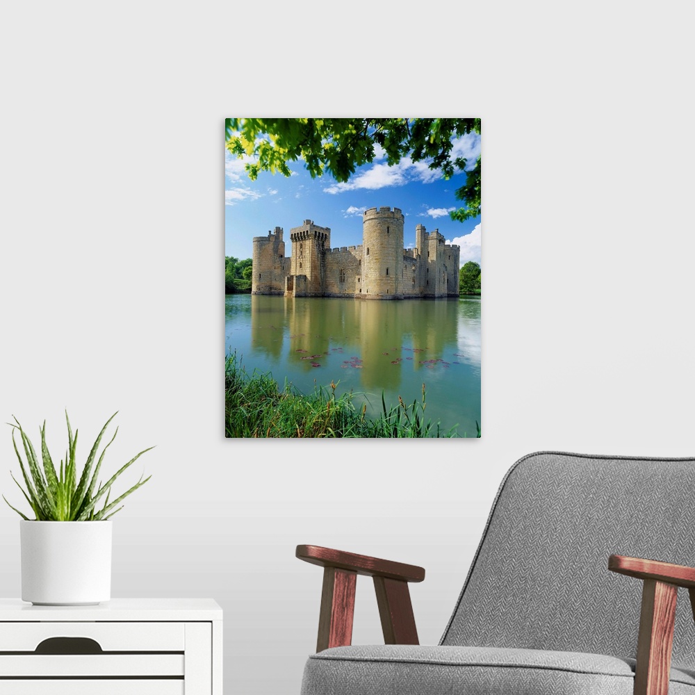 A modern room featuring England, Sussex, Bodiam Castle