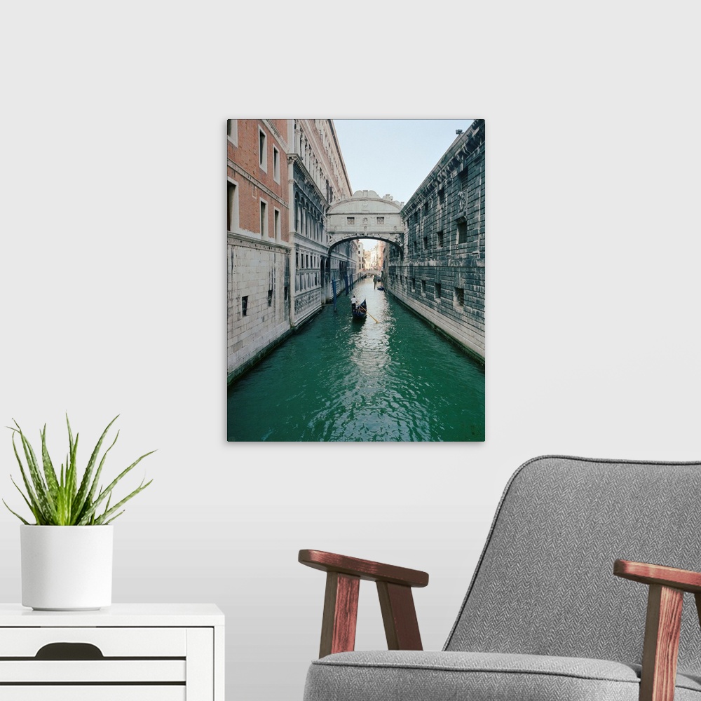 A modern room featuring Venice Canal, Italy