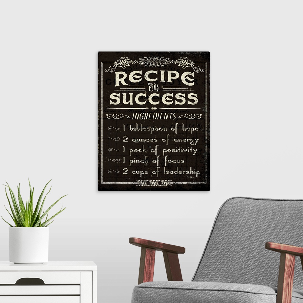 A modern room featuring Life Recipes II