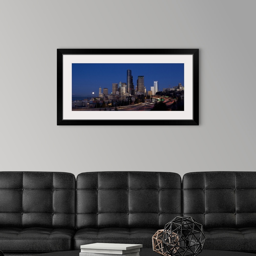 A modern room featuring Buildings in a city, Downtown District, Seattle, King County, Washington State
