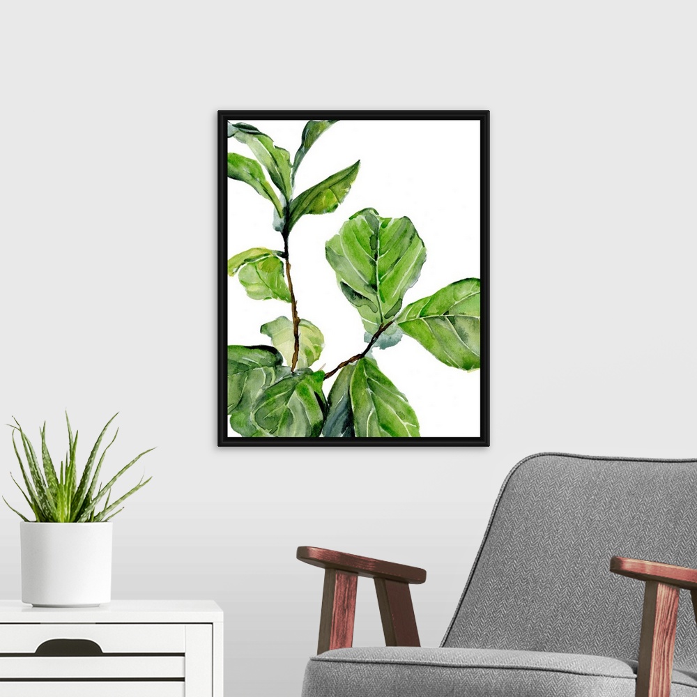 A modern room featuring Fiddle Fig II