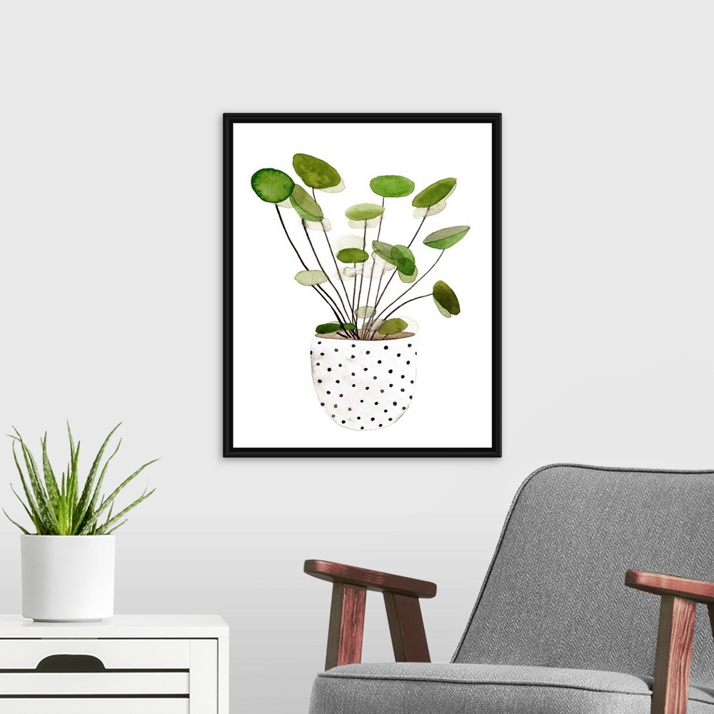 A modern room featuring Plant in a Pot II