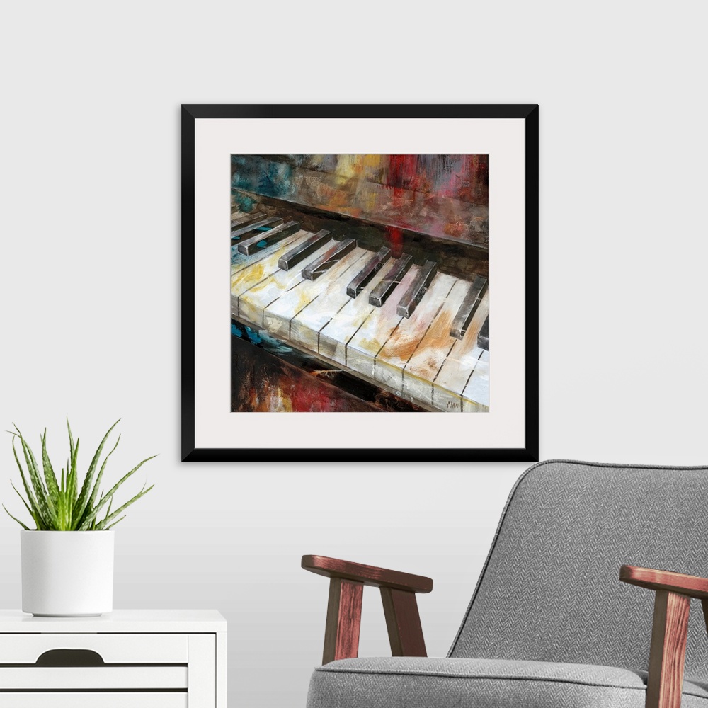 A modern room featuring My Piano