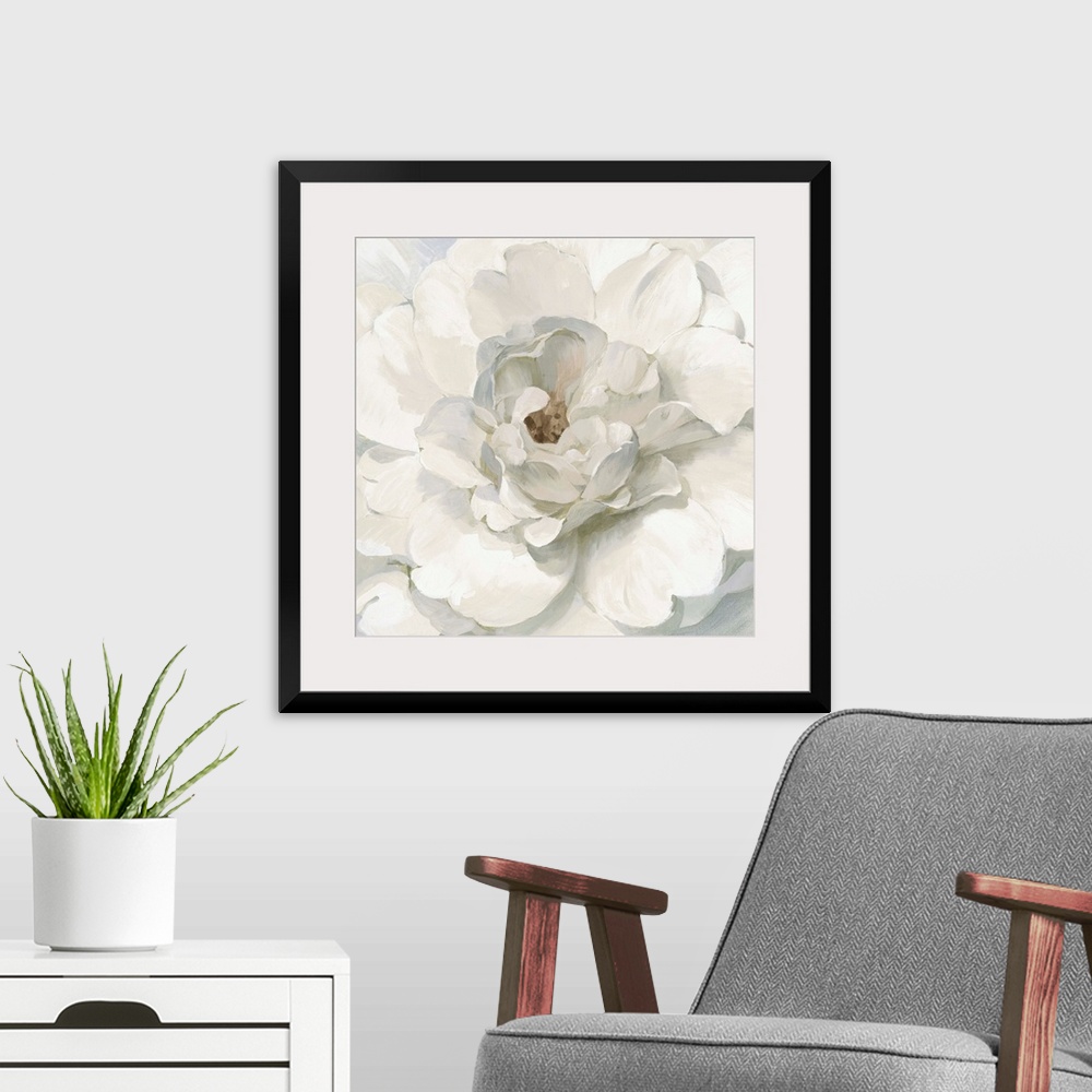 A modern room featuring Neutral Peony