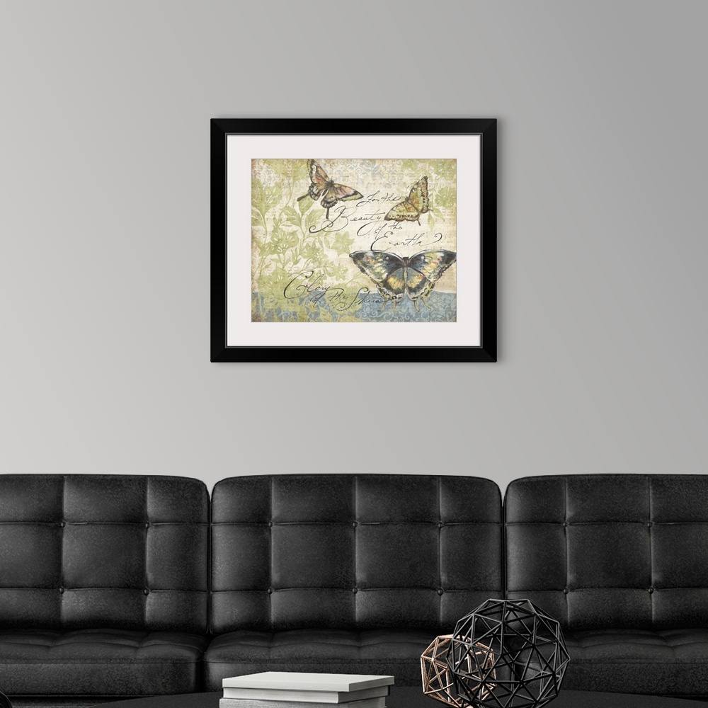 A modern room featuring Butterfliesmake for beautiful imagery great for den, bedroom, bath and more