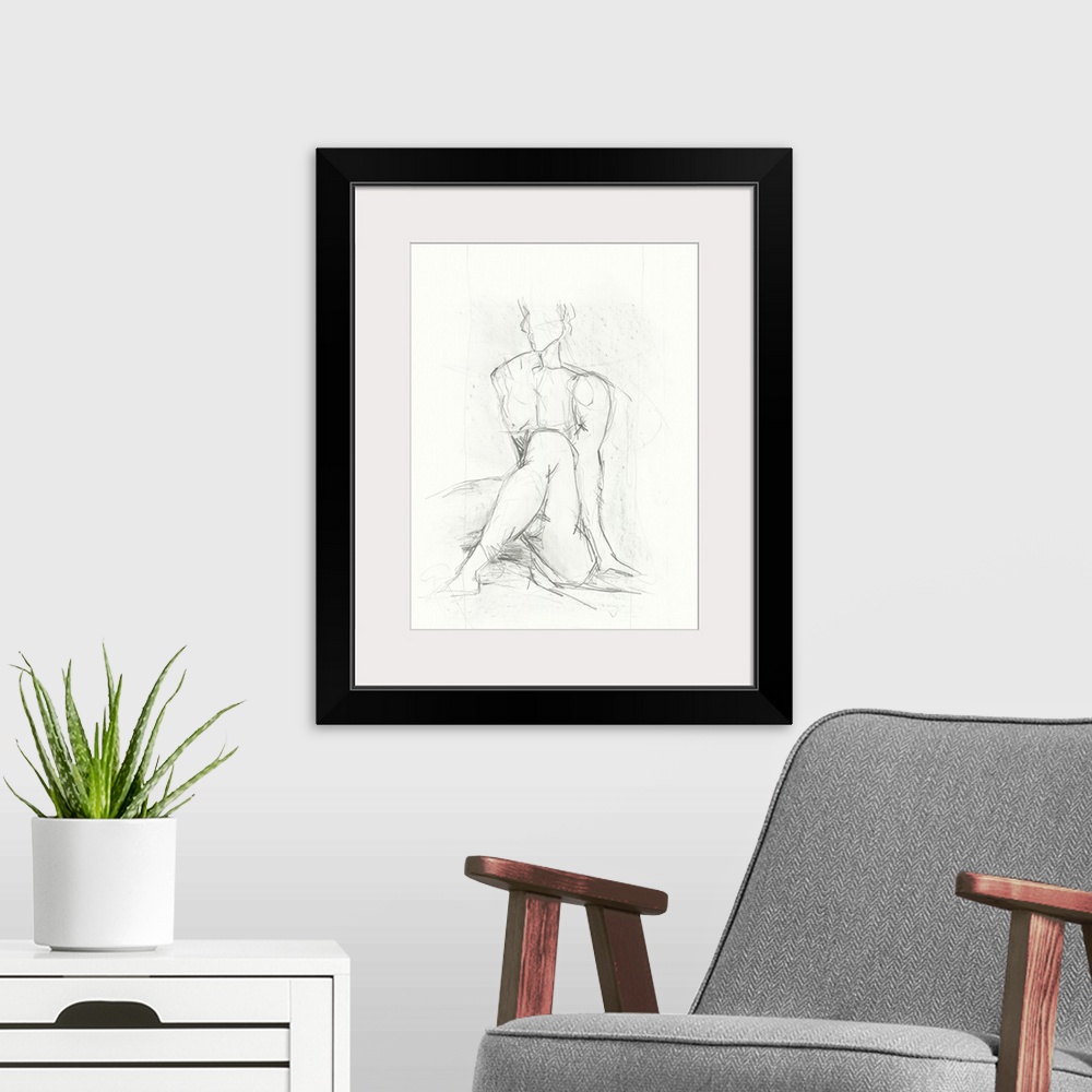 A modern room featuring Nude #65