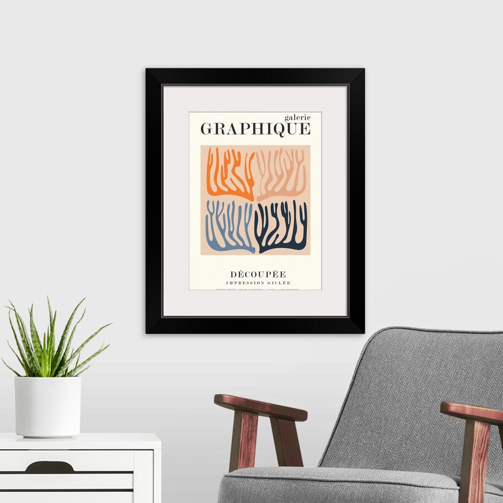 A modern room featuring Graphique 11