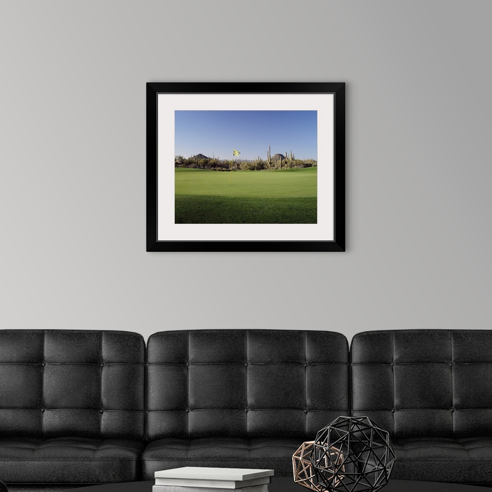 A modern room featuring Golf flag in a golf course, Troon North Golf Club, Scottsdale, Maricopa County, Arizona