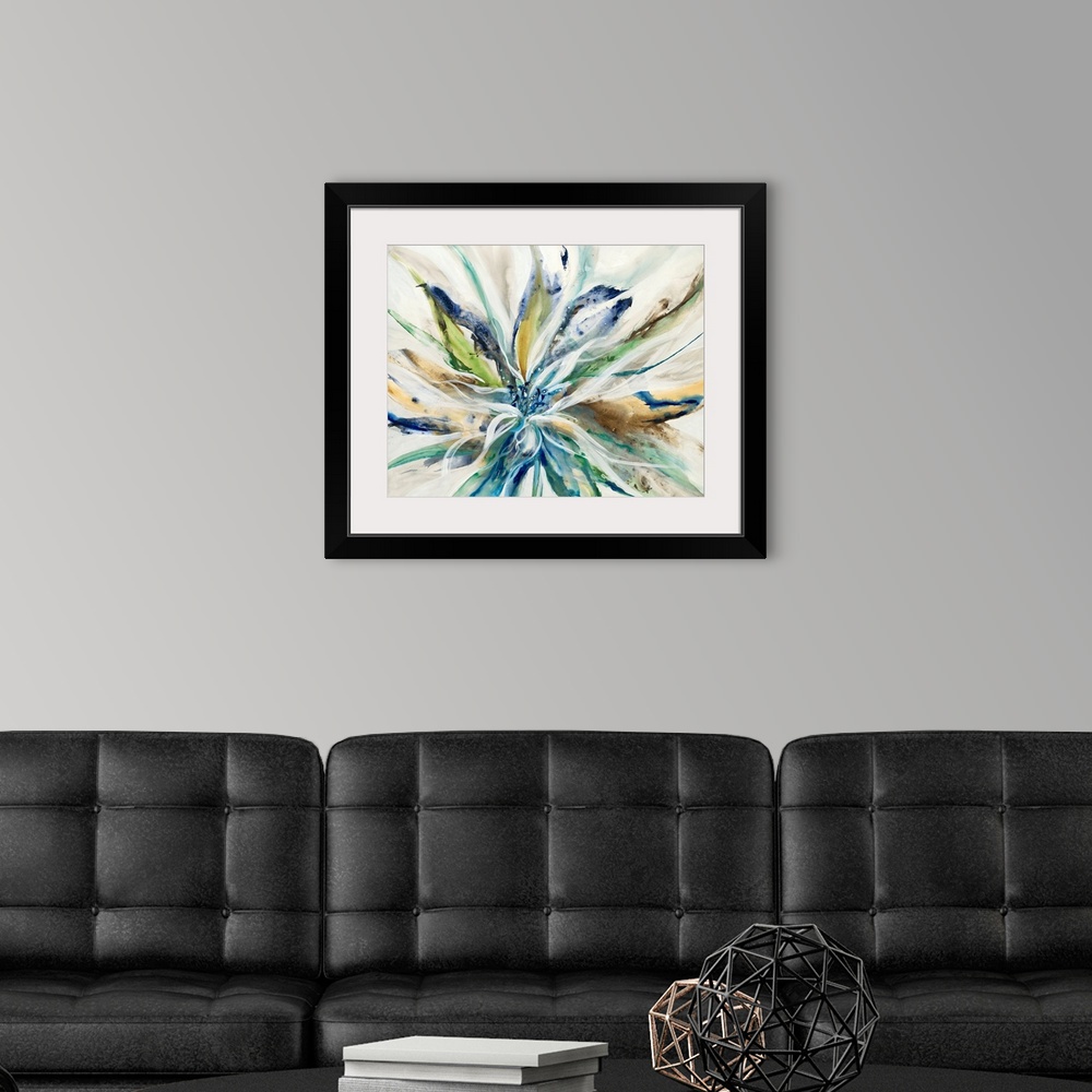 A modern room featuring White Lotus