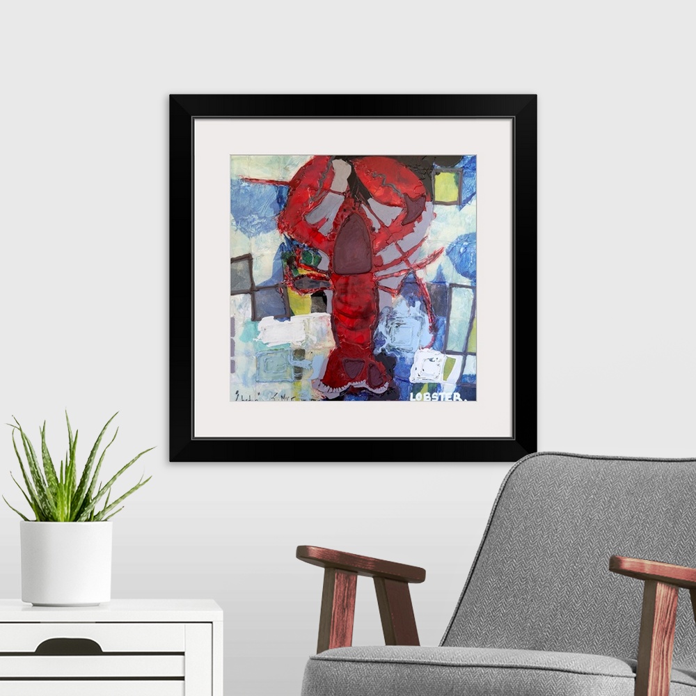 A modern room featuring Brilliant Maine Lobster I