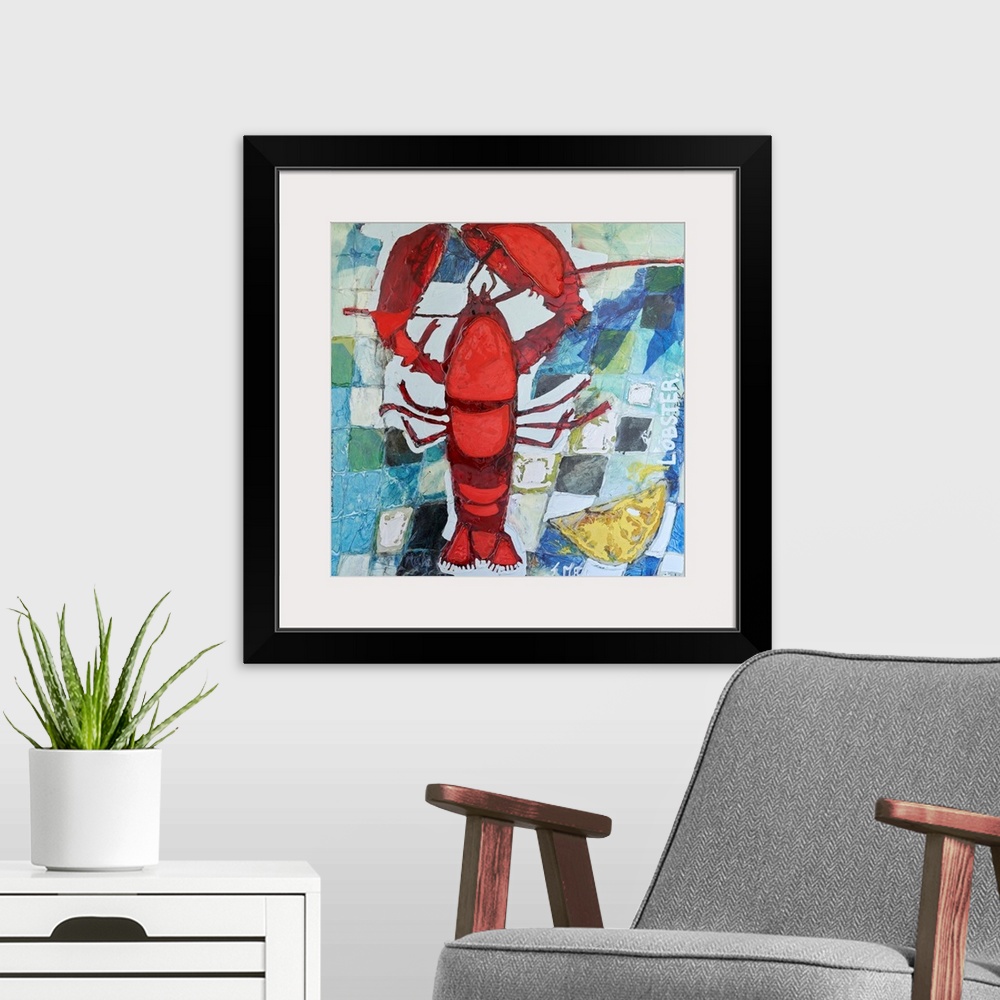 A modern room featuring Brilliant Maine Lobster IV