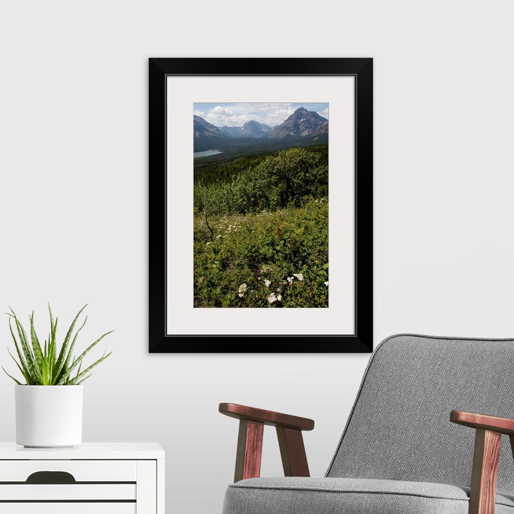 A modern room featuring Hwy 49 - Looking Glass Rd - Looking towards Glacier National Park