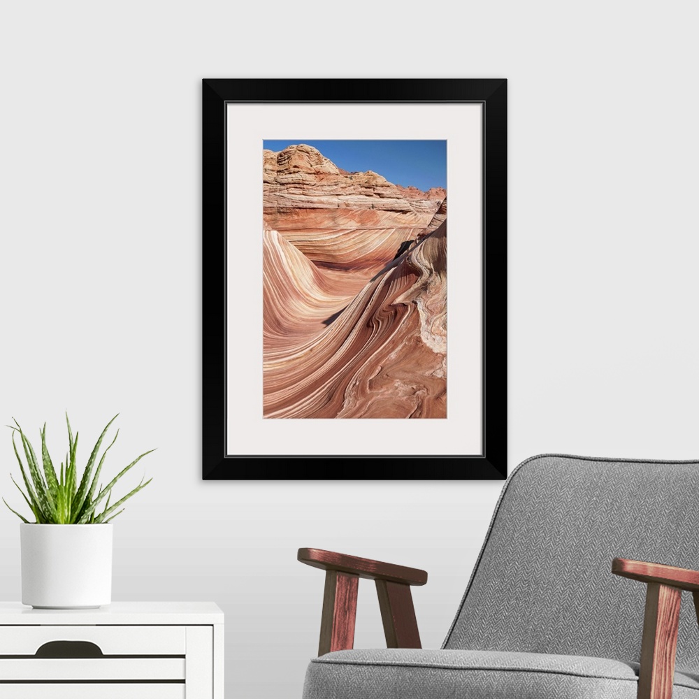 A modern room featuring United States of America, Arizona, North Coyote Buttes