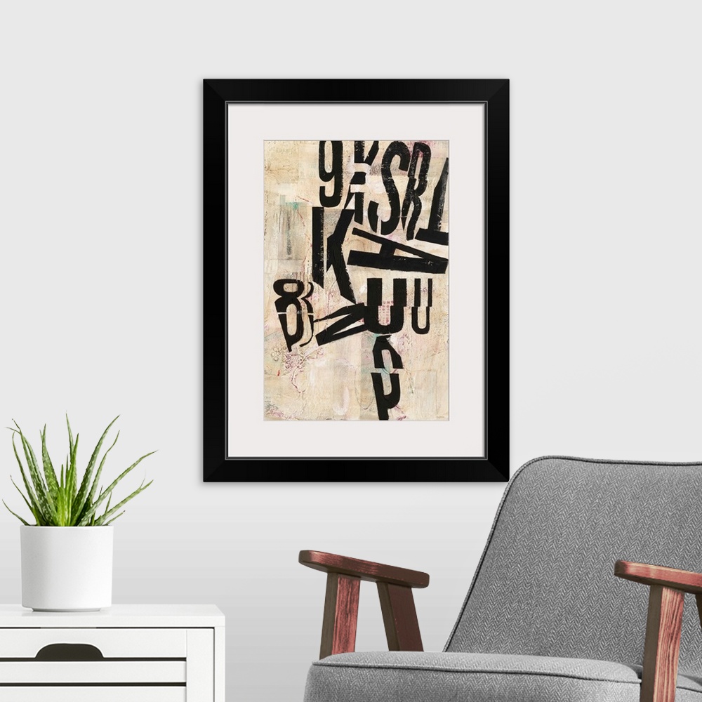 A modern room featuring Type Abstraction I