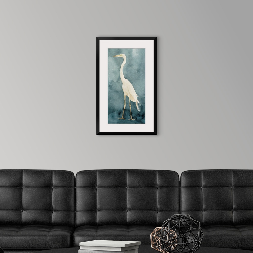 A modern room featuring Simple Egret I