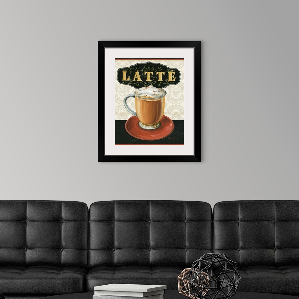 A modern room featuring Coffee Moment II