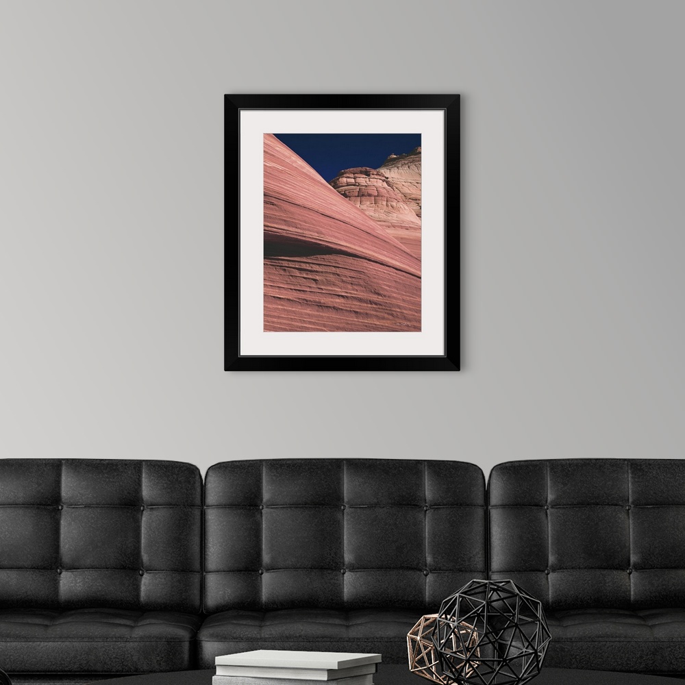 A modern room featuring Coyote Buttes II