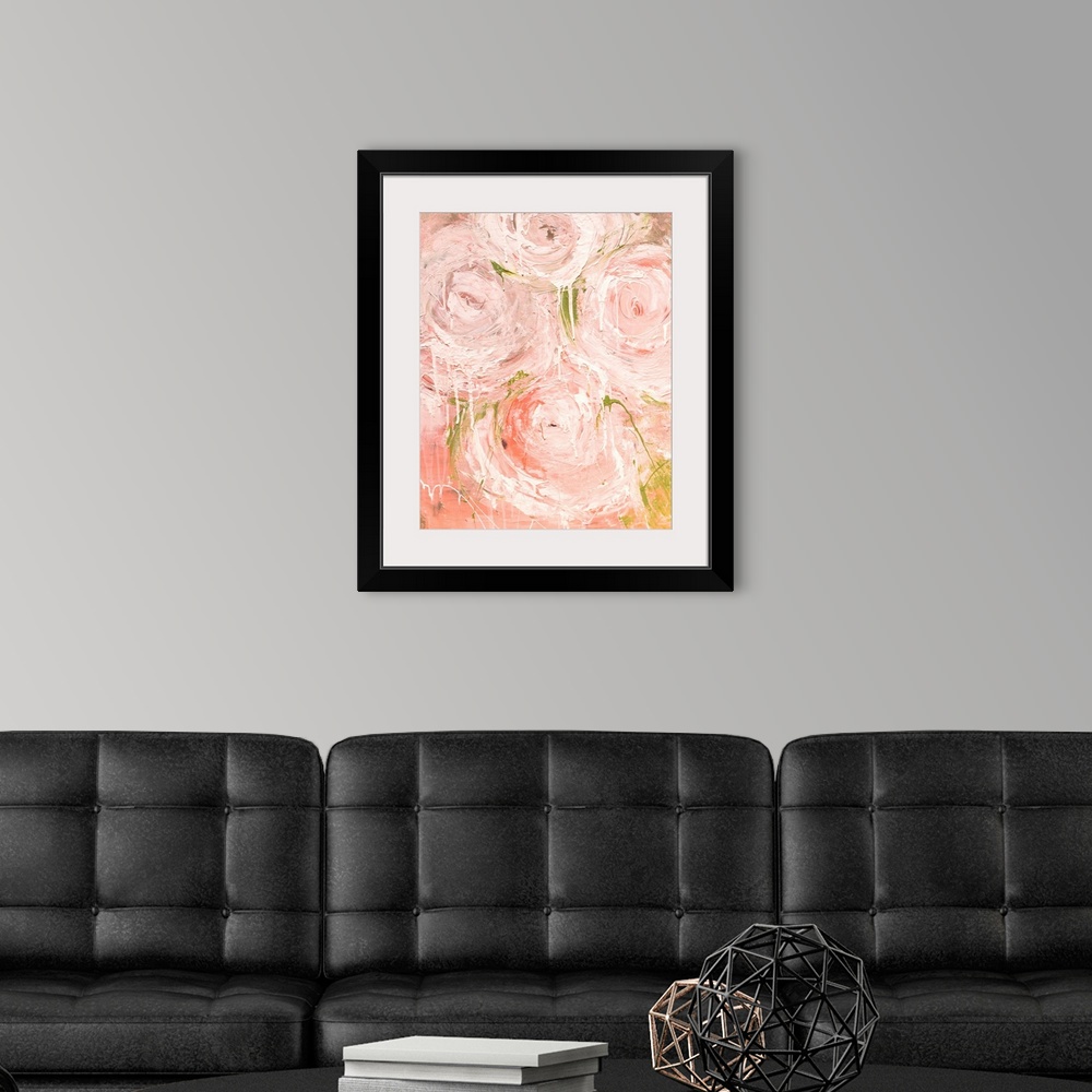 A modern room featuring Vintage Rose