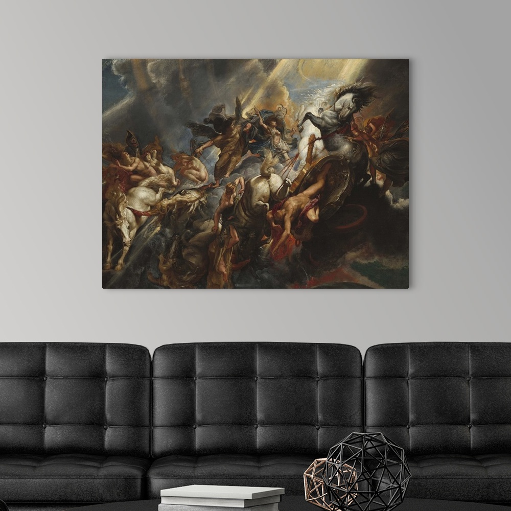 The Fall of Phaeton, by Peter Paul Rubens, 1605-06, Flemish painting ...