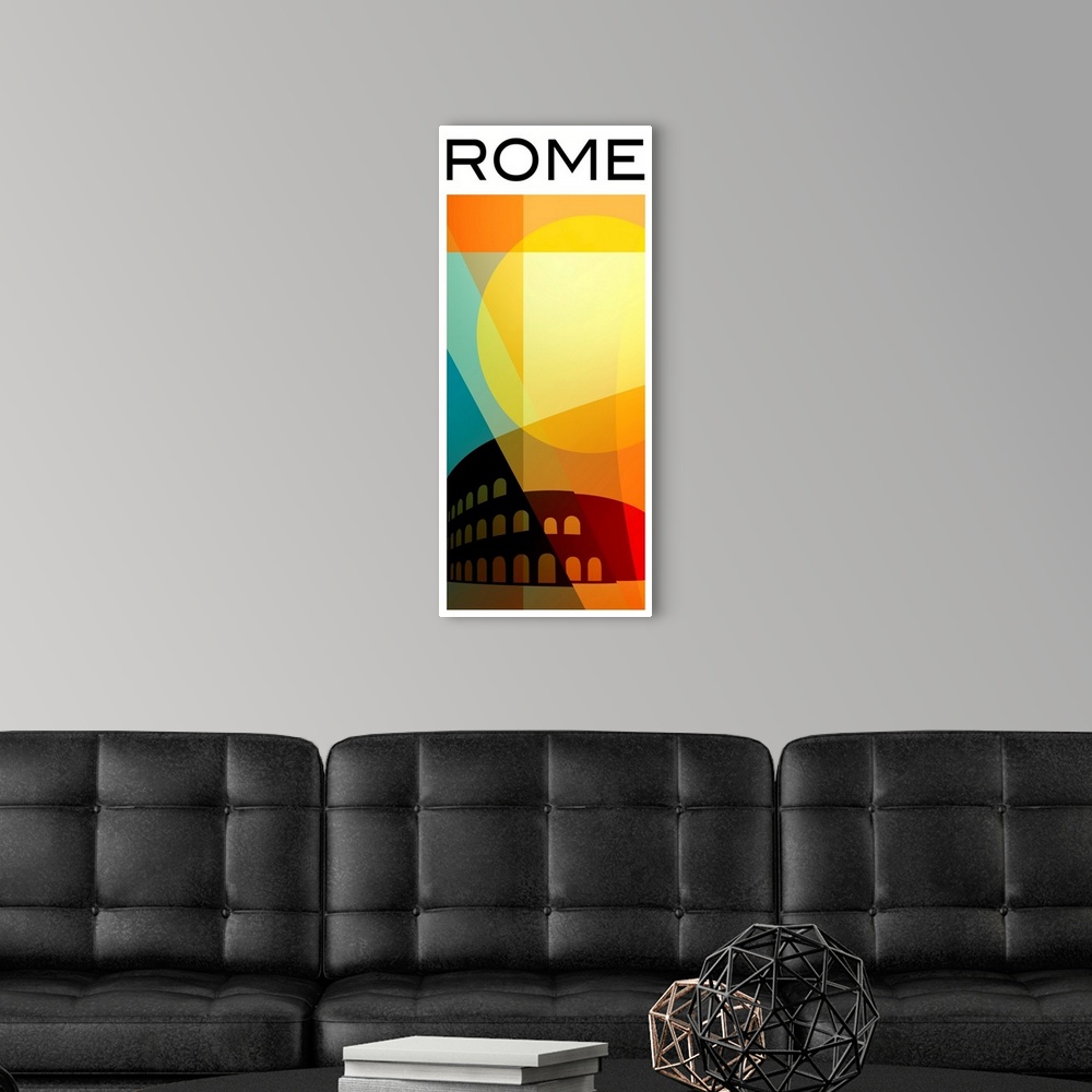A modern room featuring Rome 2
