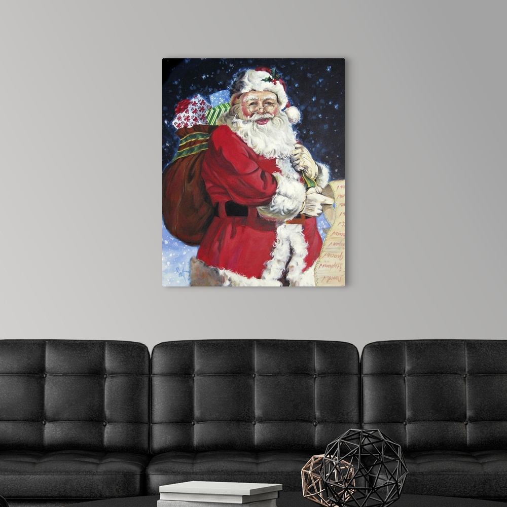 Santa Wall Art, Canvas Prints, Framed Prints, Wall Peels | Great Big Canvas