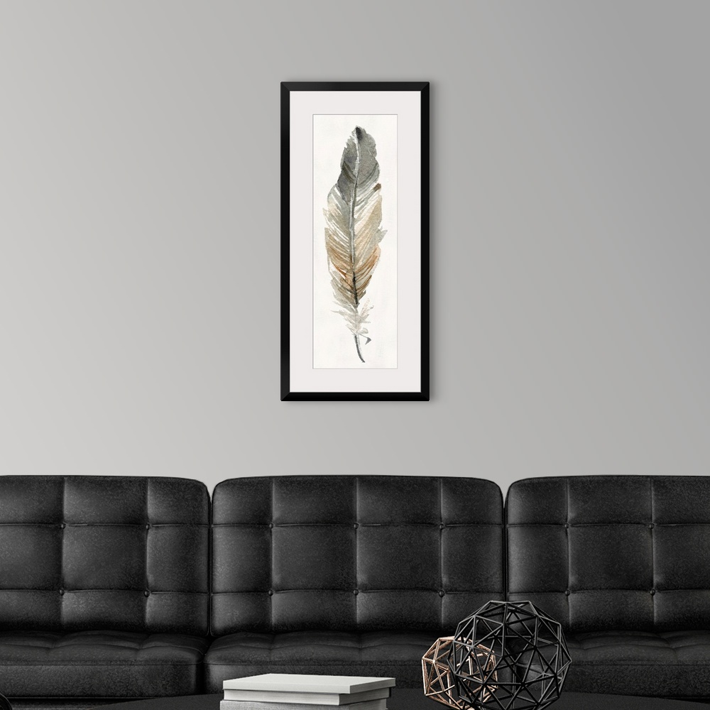 A modern room featuring Neutral Feather I